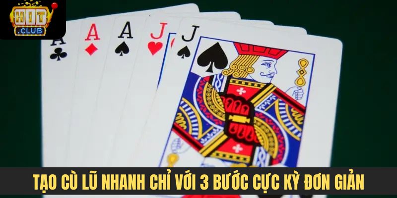Tạo cù lũ nhanh chỉ với 3 bước cực kỳ đơn giản